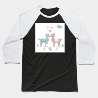 Llamas Baseball T-Shirt